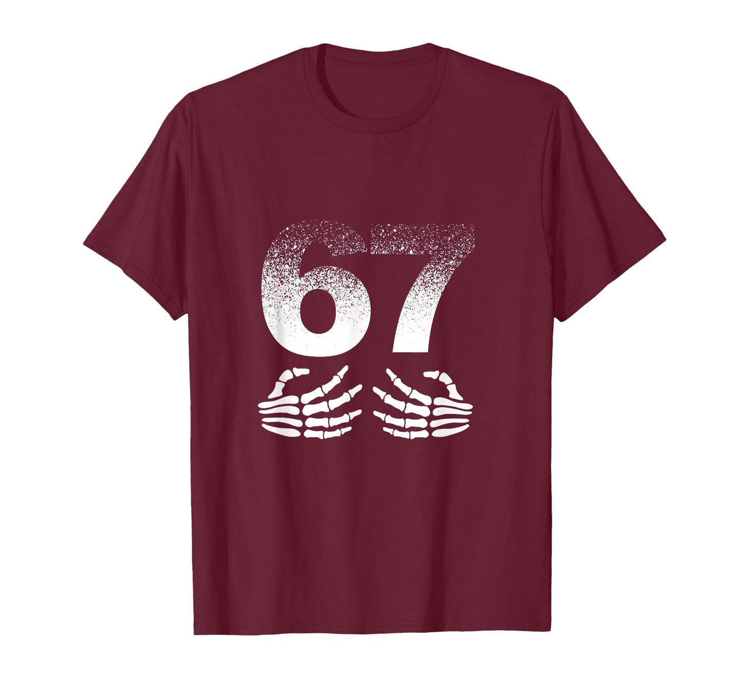 Cool Six Seven Gen Alpha Slang Popular Meme Trending 67 T-Shirt
