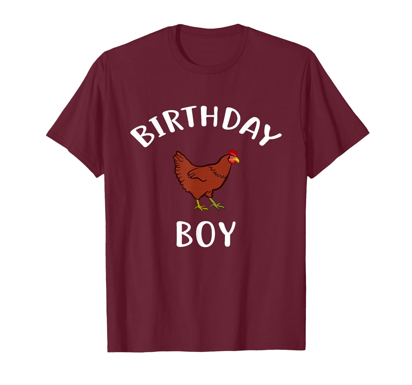 Birthday Boy Chicken T-Shirt Chicken Shirt for Birthday T-Shirt