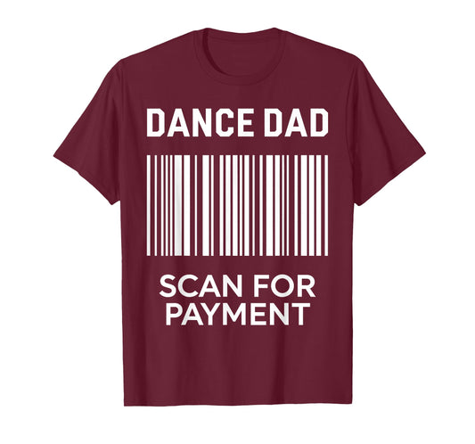 Funny Dance Dad Art for Men Father Dance Teacher Dance Dad T-Shirt