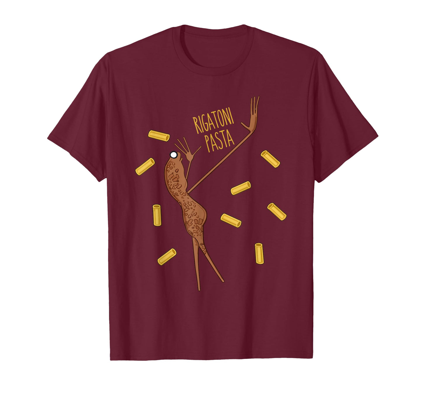 Rigatoni Pasta Marcus The Worm Funny Meme T-Shirt