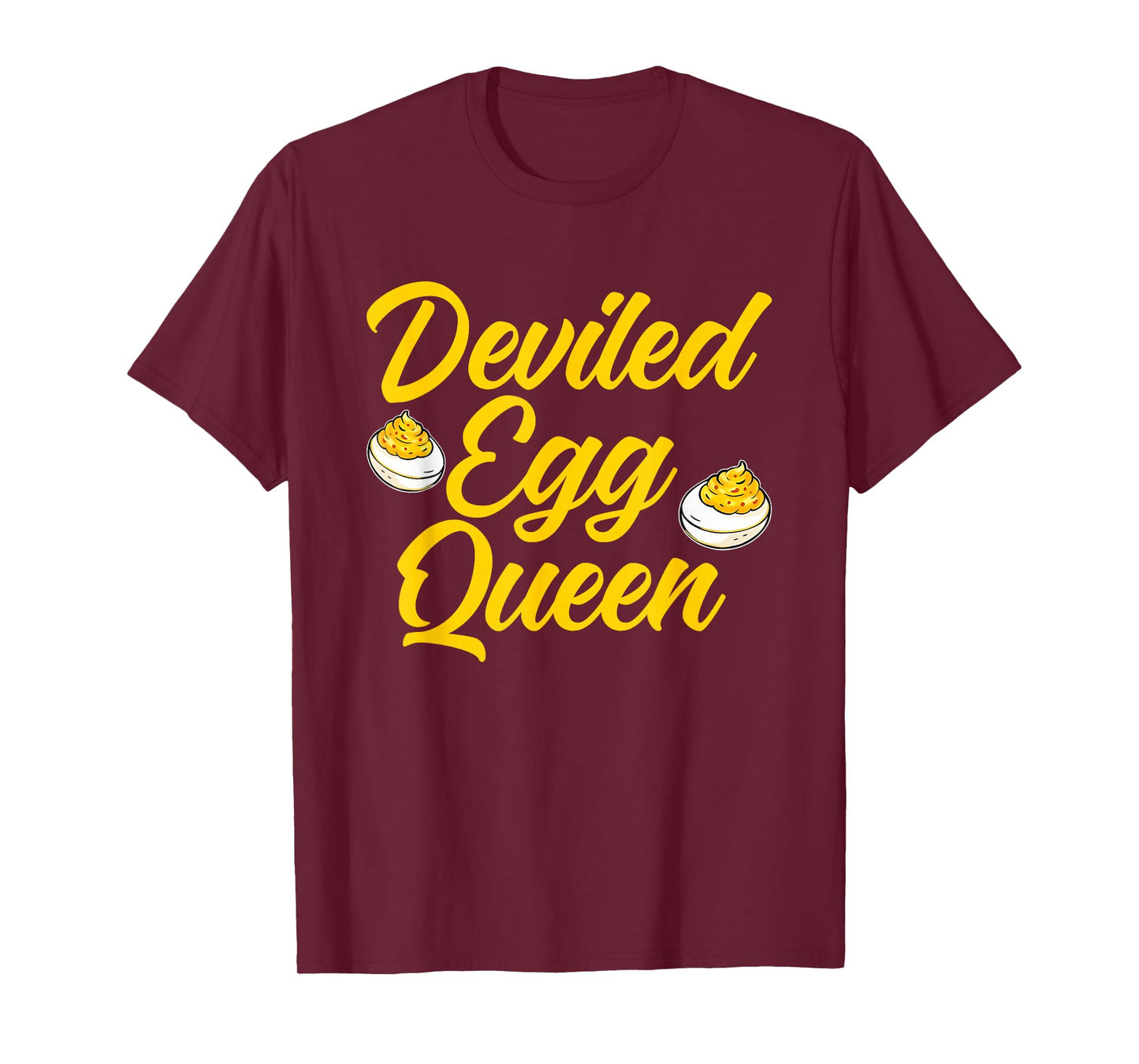 Deviled Egg Queen Funny Retro Kitchen T-Shirt