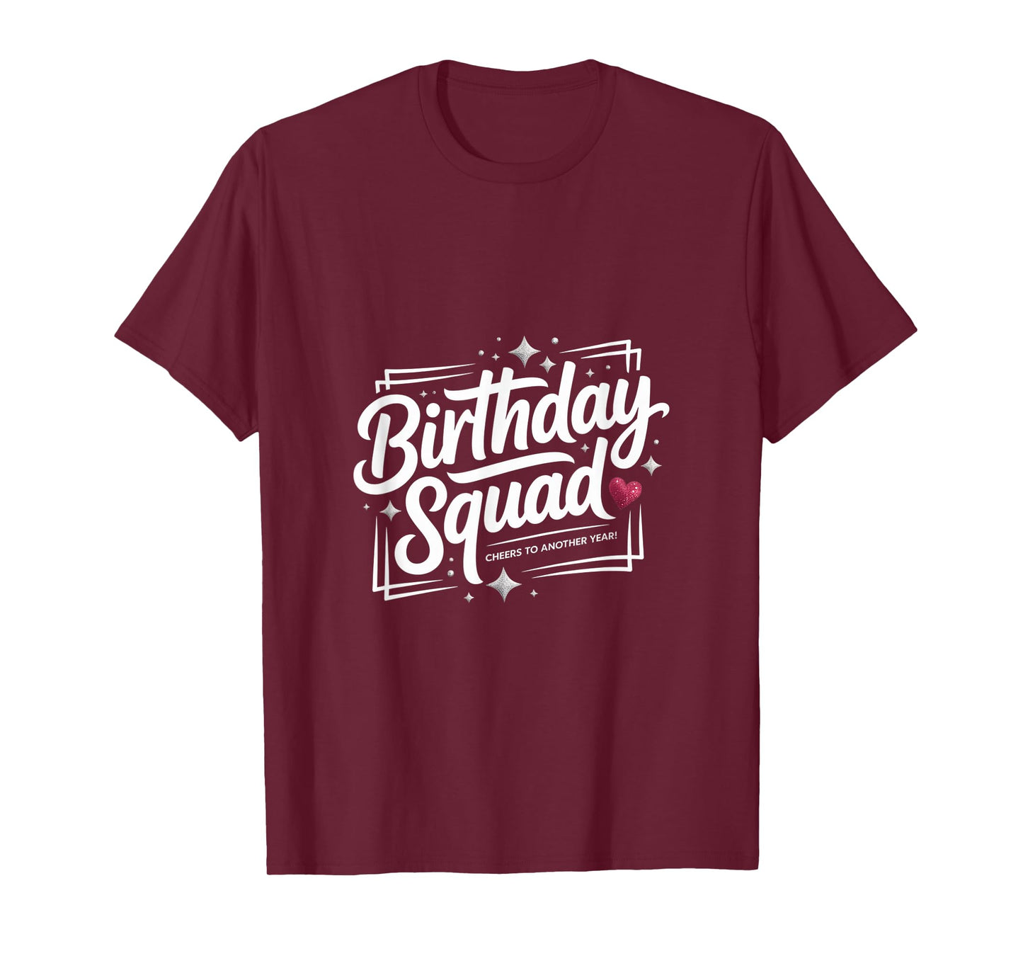 Birthday Squad Party Matching Family Group Funny Bday Team T-Shirt