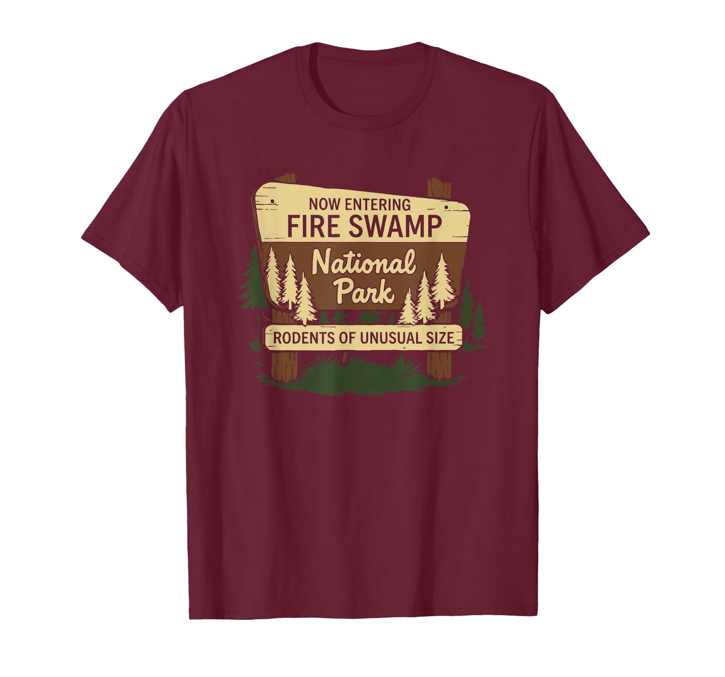 Fire Swamp National Park Funny T-Shirt