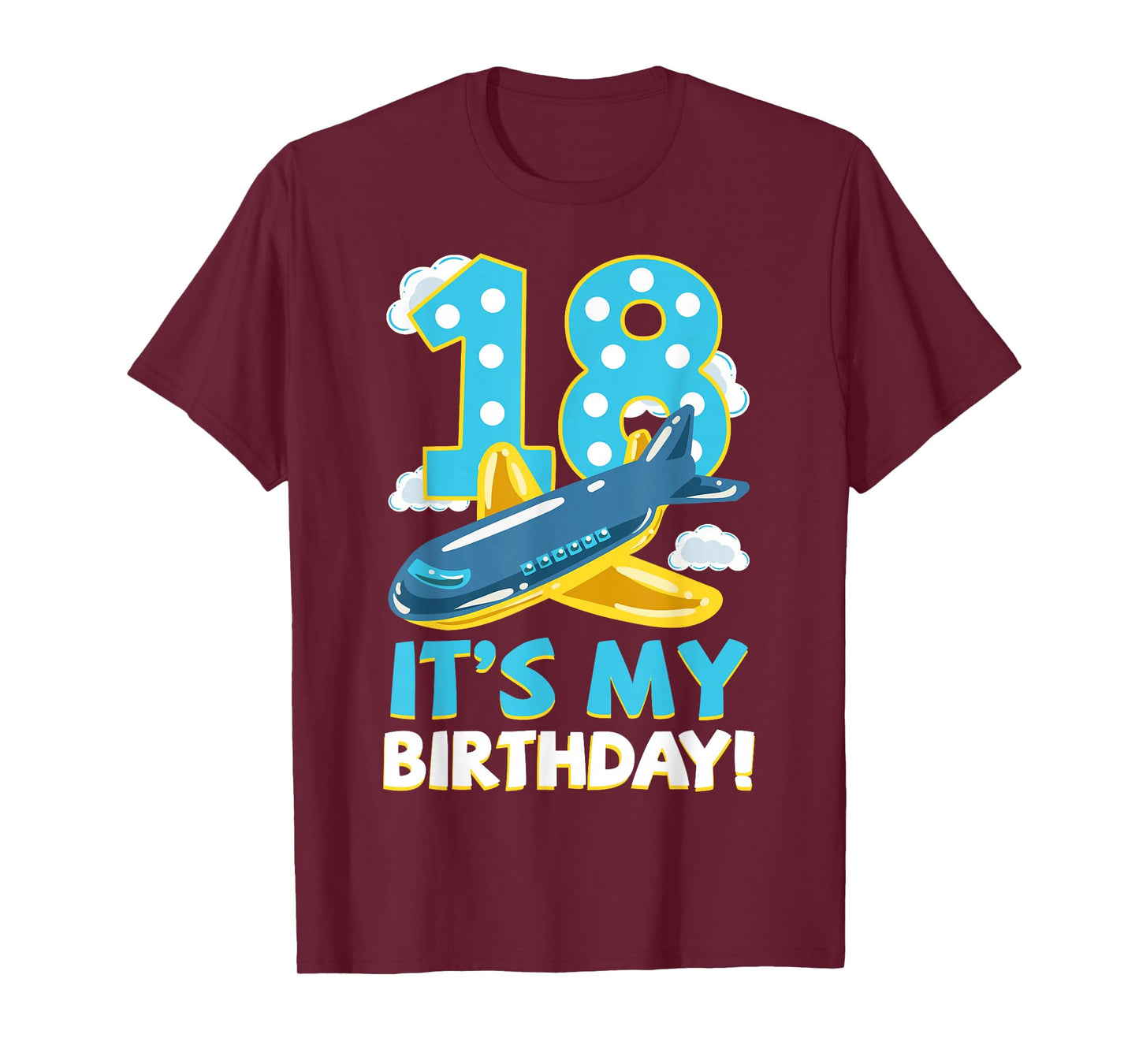 Pilot 18th Birthday Party Aviator Airplane Flight Officer T-Shirt