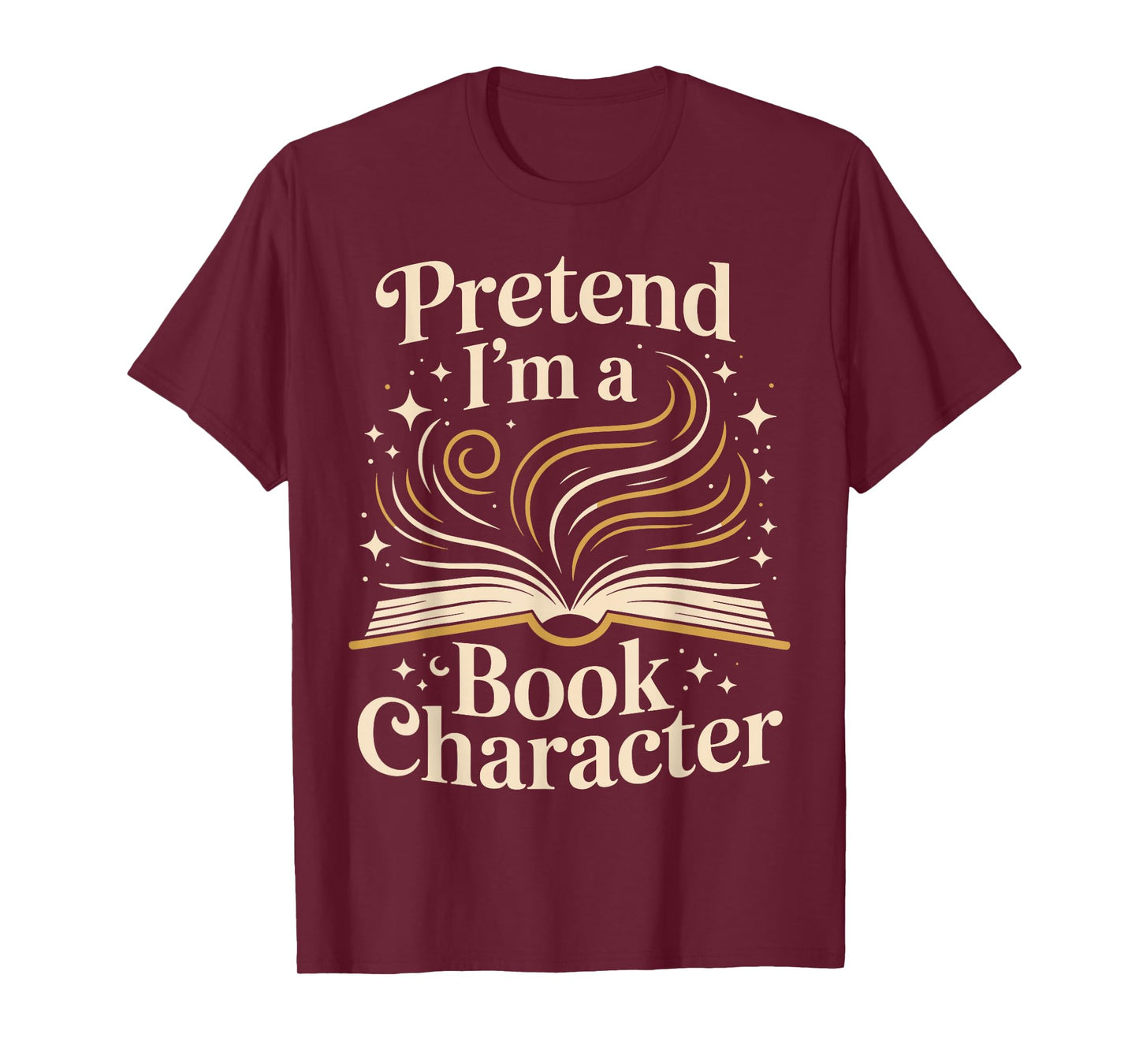 Pretend I'm A Book Character Costumes for Kids Halloween T-Shirt