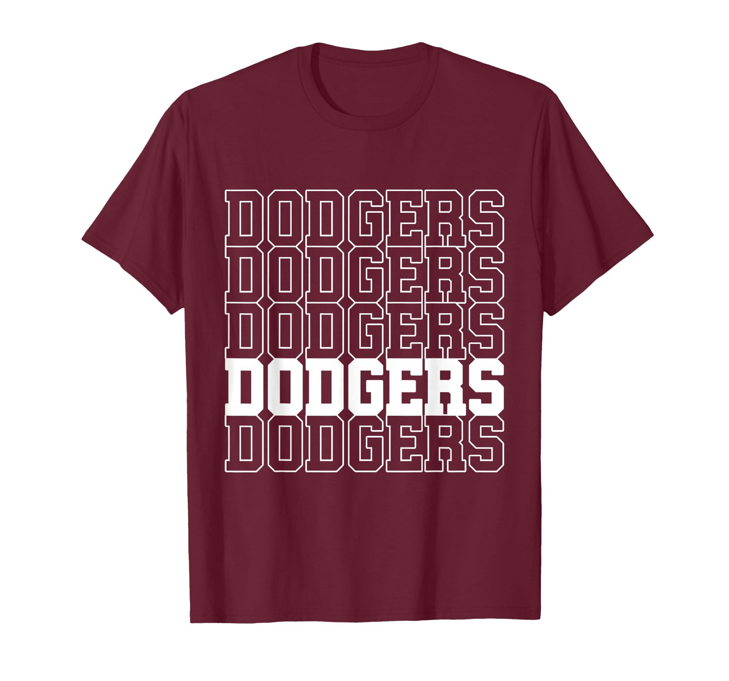 Dodgers Name Retro Vintage Apparel Gift Dodgers Lover T-Shirt