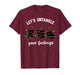 Let's Untangle Your Feelings School Counselor Christmas Cats T-Shirt