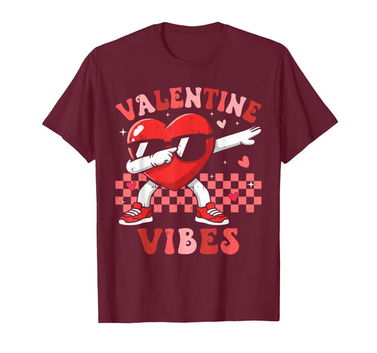 Six Seven 67 Meme Cool Valentine’s for Teens Boys Girls Kids T-Shirt