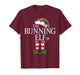 Running Elf Squad Christmas Matching Pajama Xmas Party Elf T-Shirt