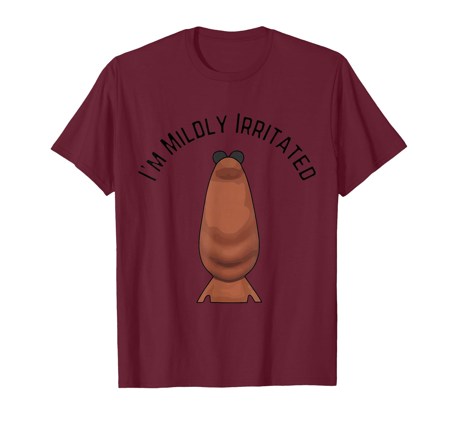 I'm Mildly Irritated Marcus The Worm Funny Meme T-Shirt