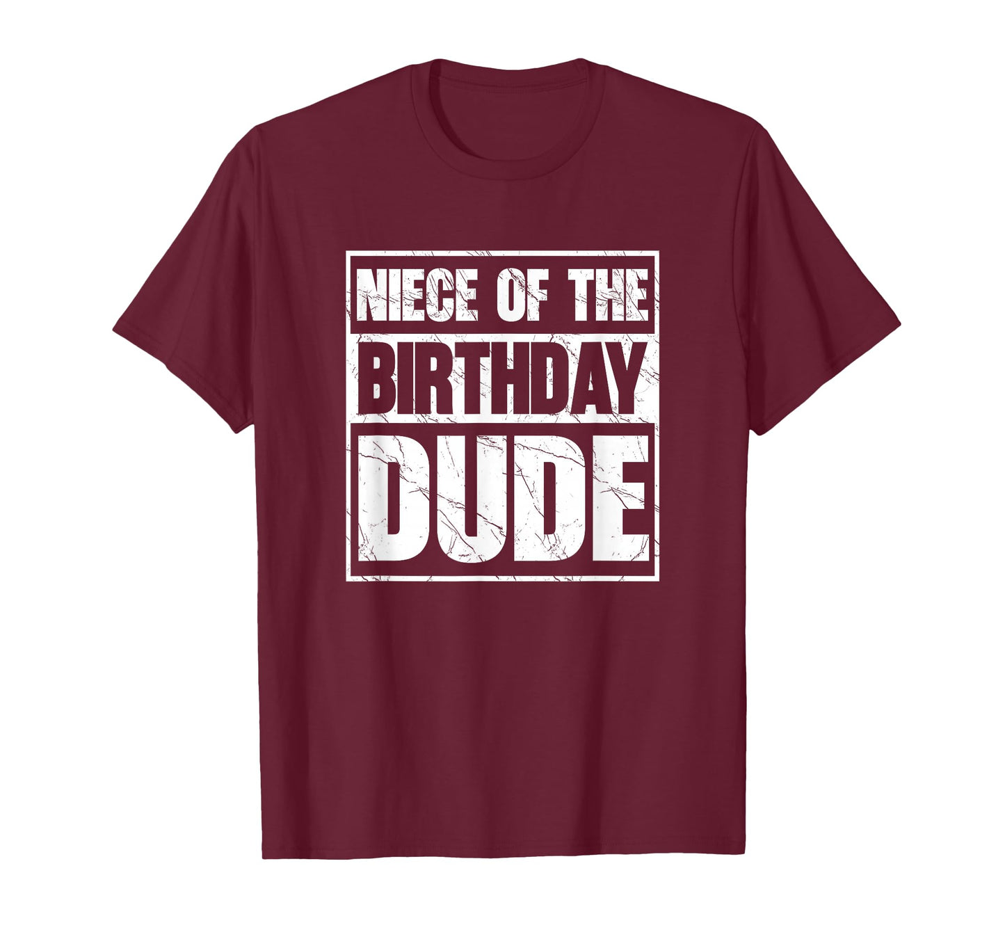 Niece of The Birthday Dude Niece of The Birthday Boy T-Shirt