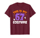 This is My Halloween 67 Costume Number 6 7 Meme Six Seven T-Shirt