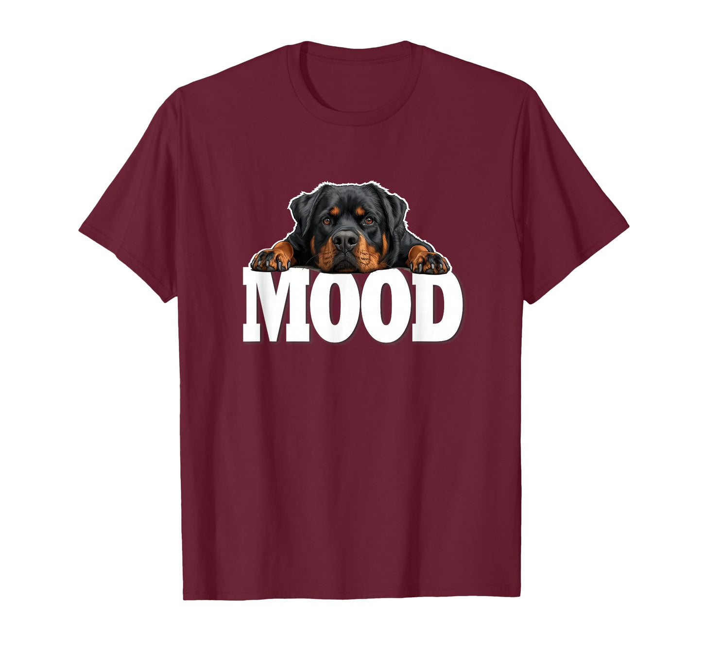 Funny Sleep Nap Vibe Mood Rottweiler Lover T-Shirt