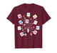Valentines EKG Leads Cheat Nurse Telemetry Tech Cardiology T-Shirt