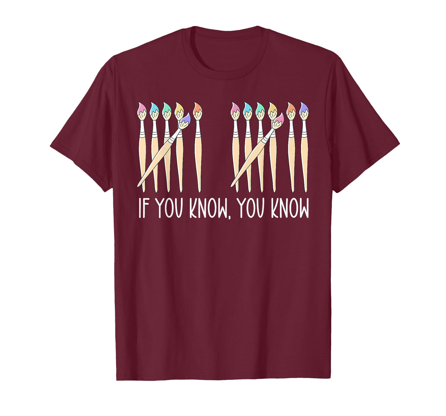 If You Know You Know Art Teachers Students 67 Six Seven Meme T-Shirt