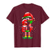 The 67 Elf Christmas Funny 6 7 Six Seven Meme Matching Xmas T-Shirt