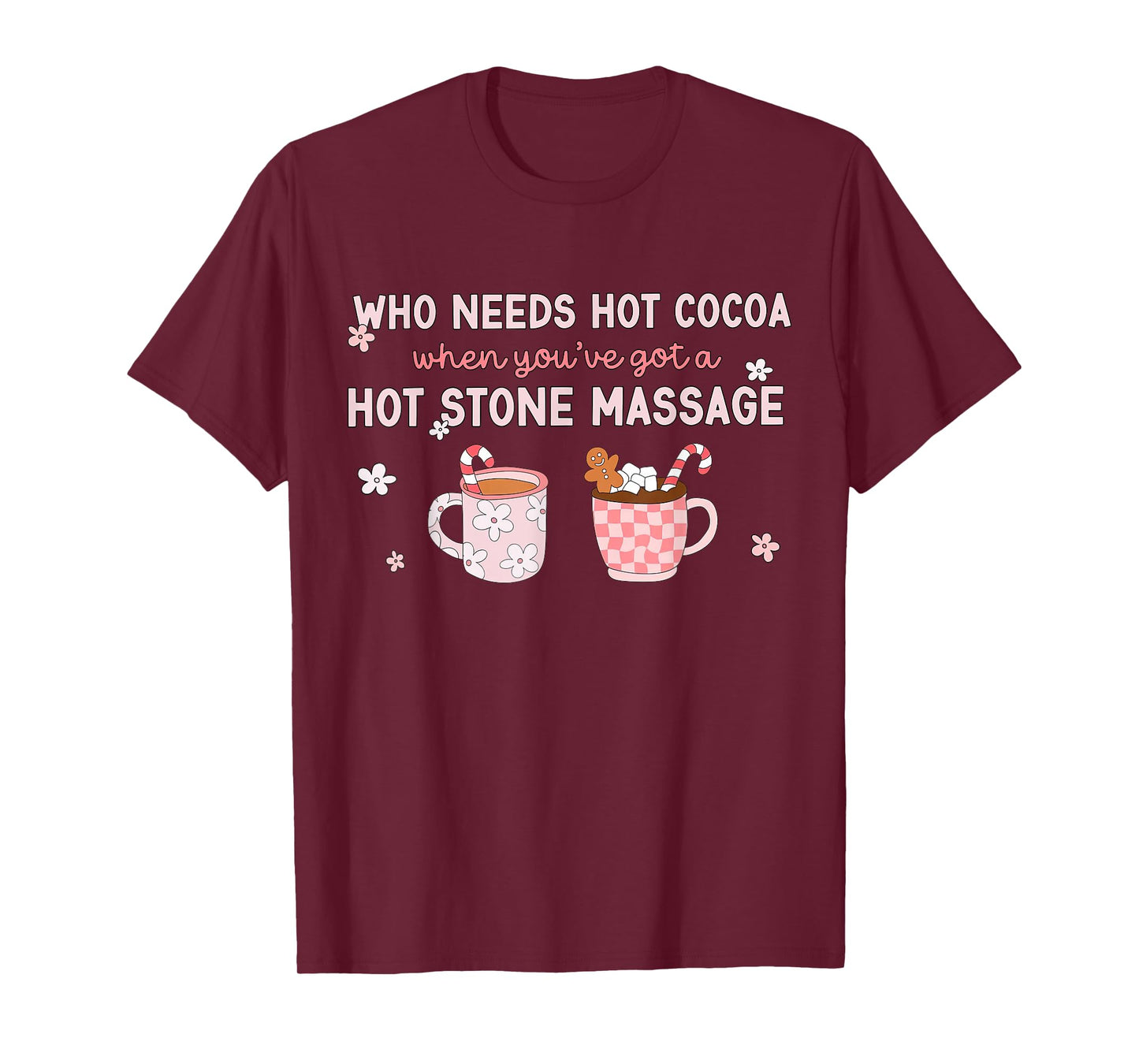 Licensed Massage Therapy Masseuse Therapist LMT Christmas T-Shirt