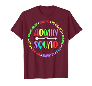 School Principal Admin Squad T-Shirt
