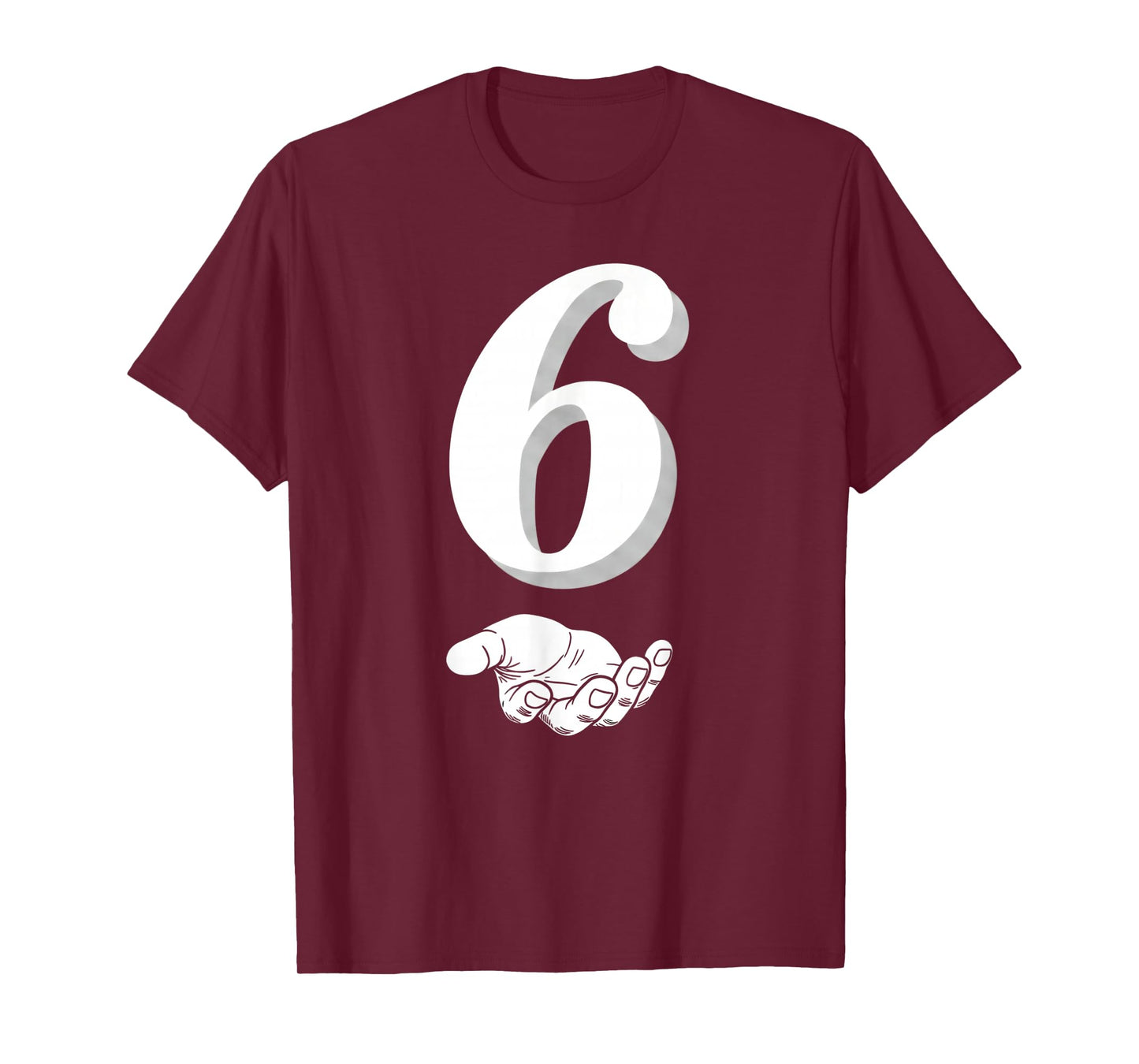 Cool Six Seven 6 7 Meme Gen Alpha Slang Costume Matching T-Shirt