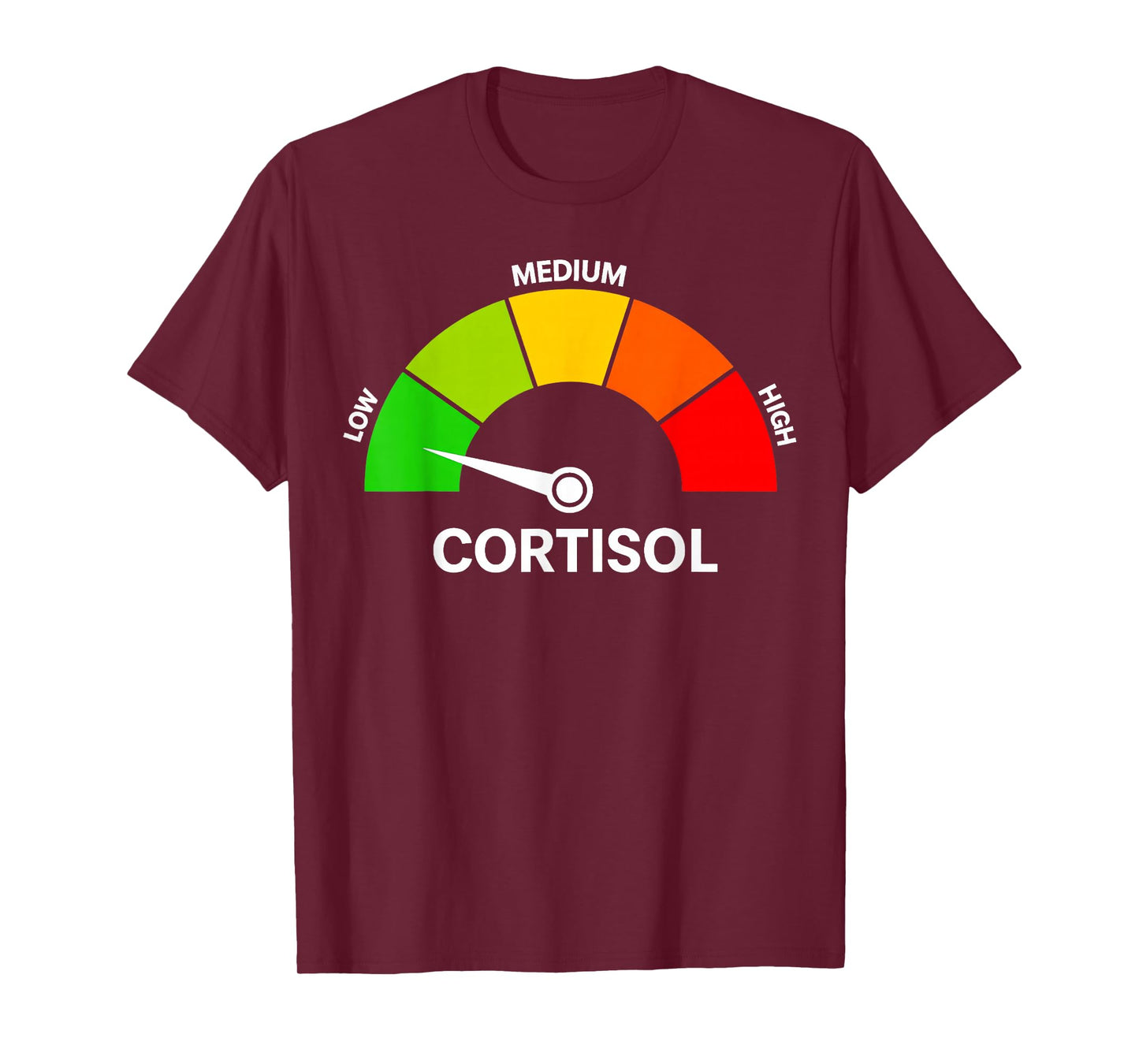 Low Cortisol Levels Meme Funny T-Shirt