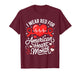 American Heart Disease Awareness Month Ribbon Red Heart T-Shirt