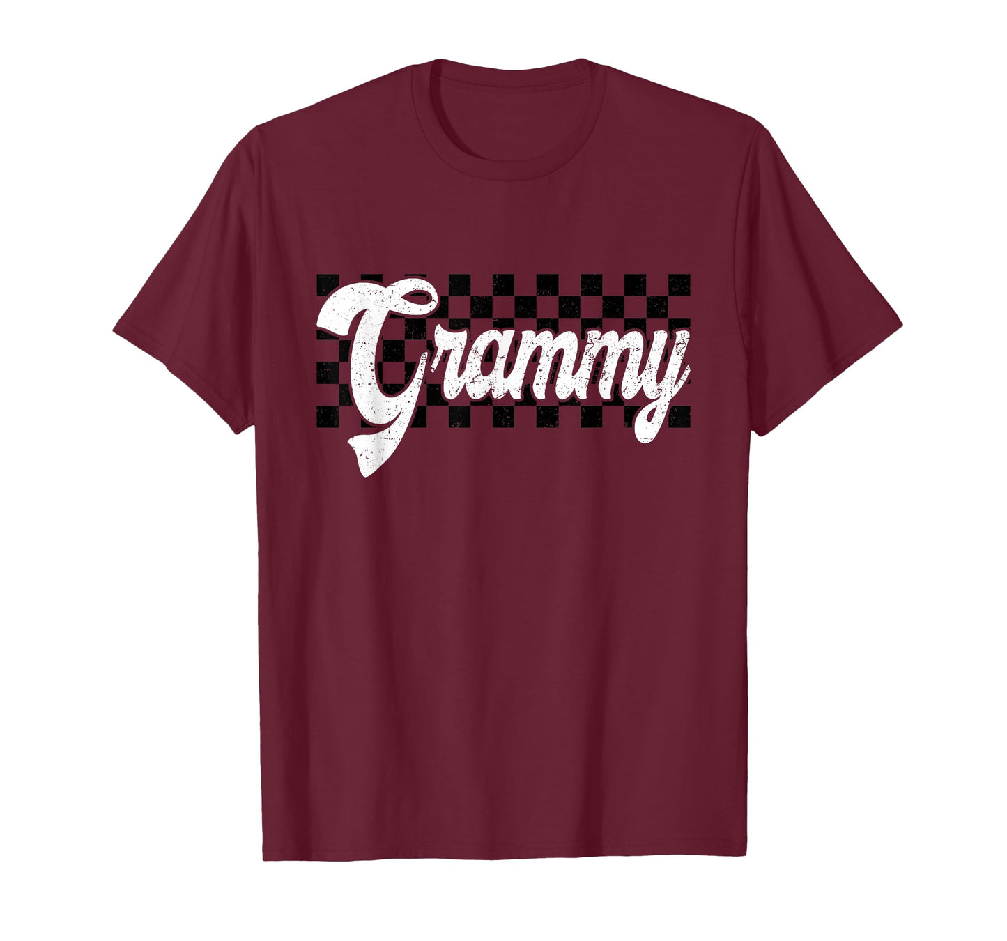 Vintage Checkers Grammy Shirt Cute T-Shirt