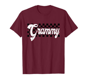 Vintage Checkers Grammy Shirt Cute T-Shirt