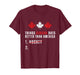 Things Canada Does Better Than America 1 Hockey 2 Funny T-Shirt