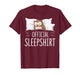 Official Sleepshirt Sleeping Owl Bird Lovers Pajama T-Shirt