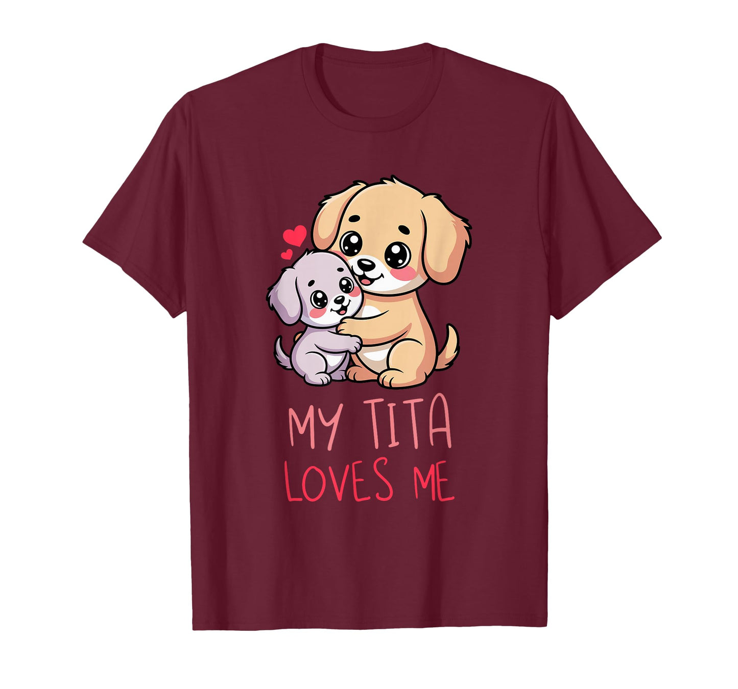 Cute Baby & Grandma My Tita Loves Me Dog T-Shirt