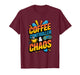 Coffee Controller and Chaos Gamer Parents Mom and Dad T-Shirt