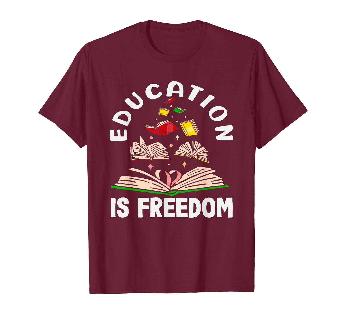 Education is Freedom Black History Month T-Shirt