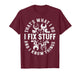 Handyman Fix Stuff Gag DIY Home Repair Tools Fixologist Dad T-Shirt