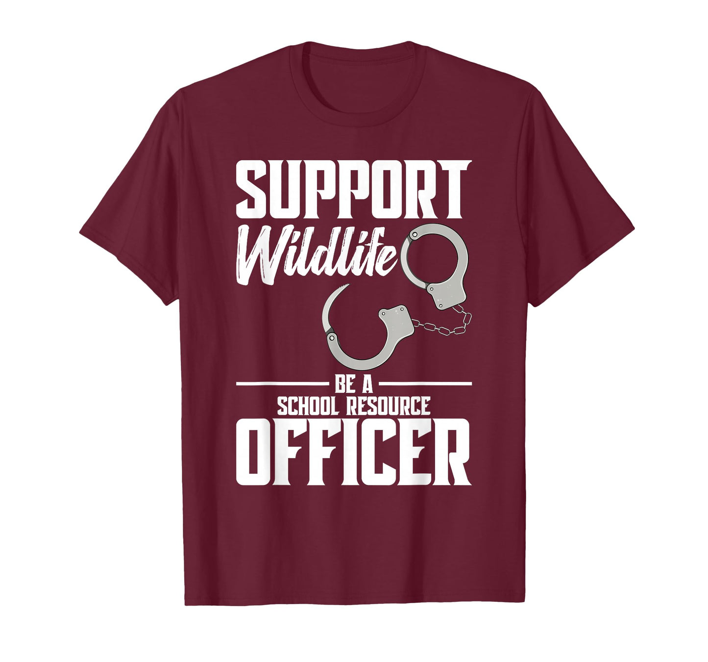 School Resource Officer Security Appreciation Support SRO T-Shirt