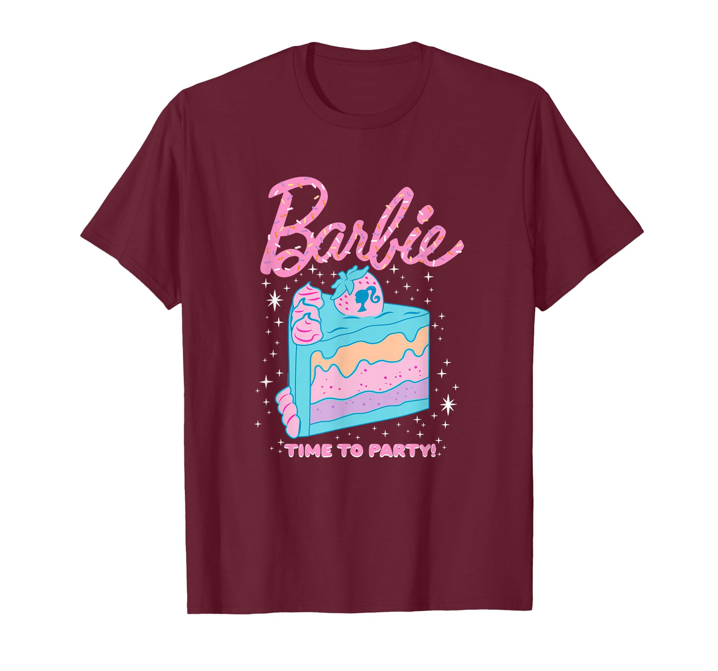 Barbie Birthday Sprinkles & Cake T-Shirt