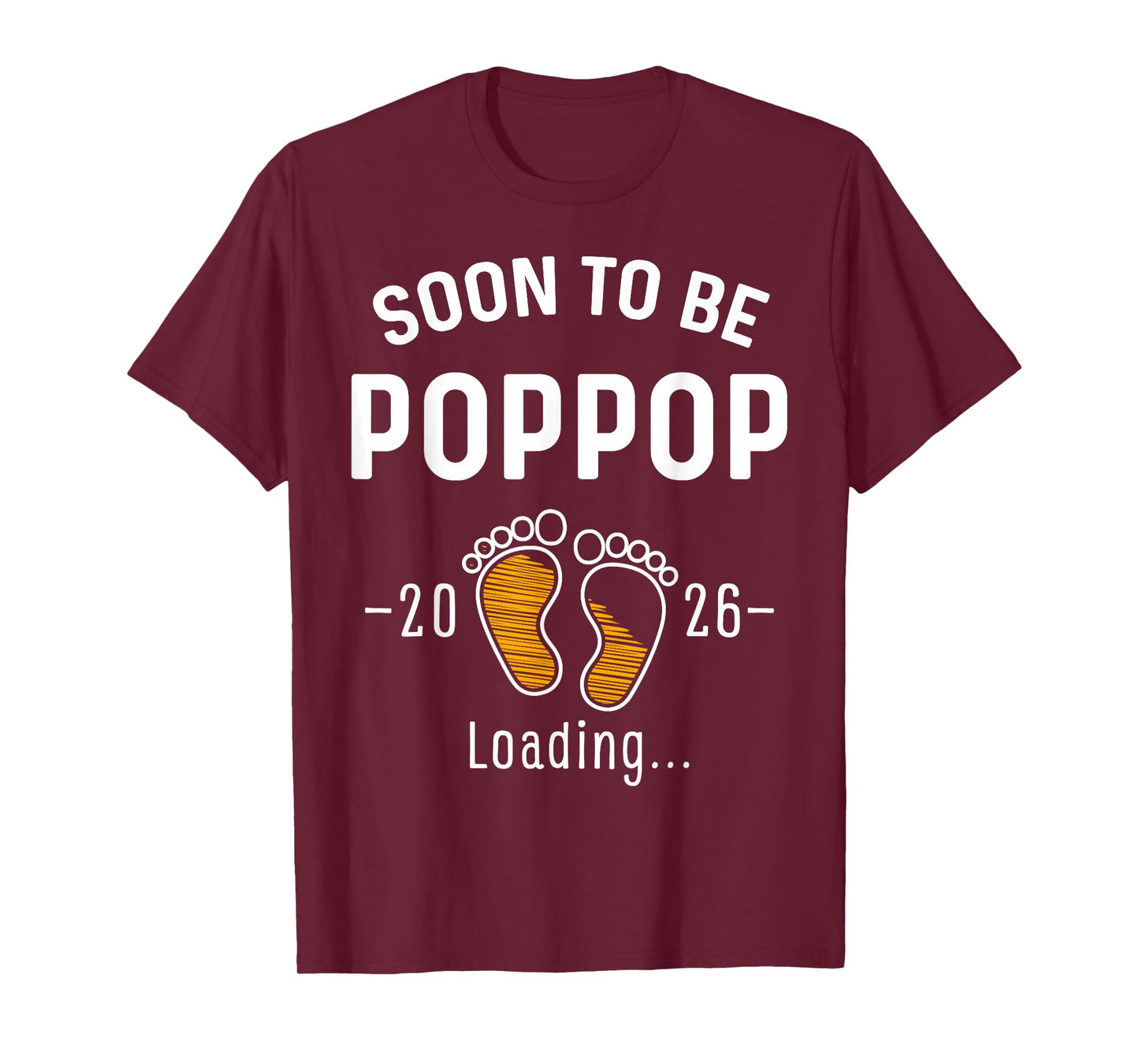 Soon to Be Poppop Est 2026 First Time Grandpa T-Shirt