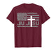 Christian Jiu Jitsu American Flag Cross Men Boys Jesus BJJ T-Shirt