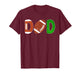 Dad of The 1 Year Old Football 1st Year Birthday T-Shirt