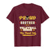 Cool Family '26 Graduation Volleyball Player Brother T-Shirt