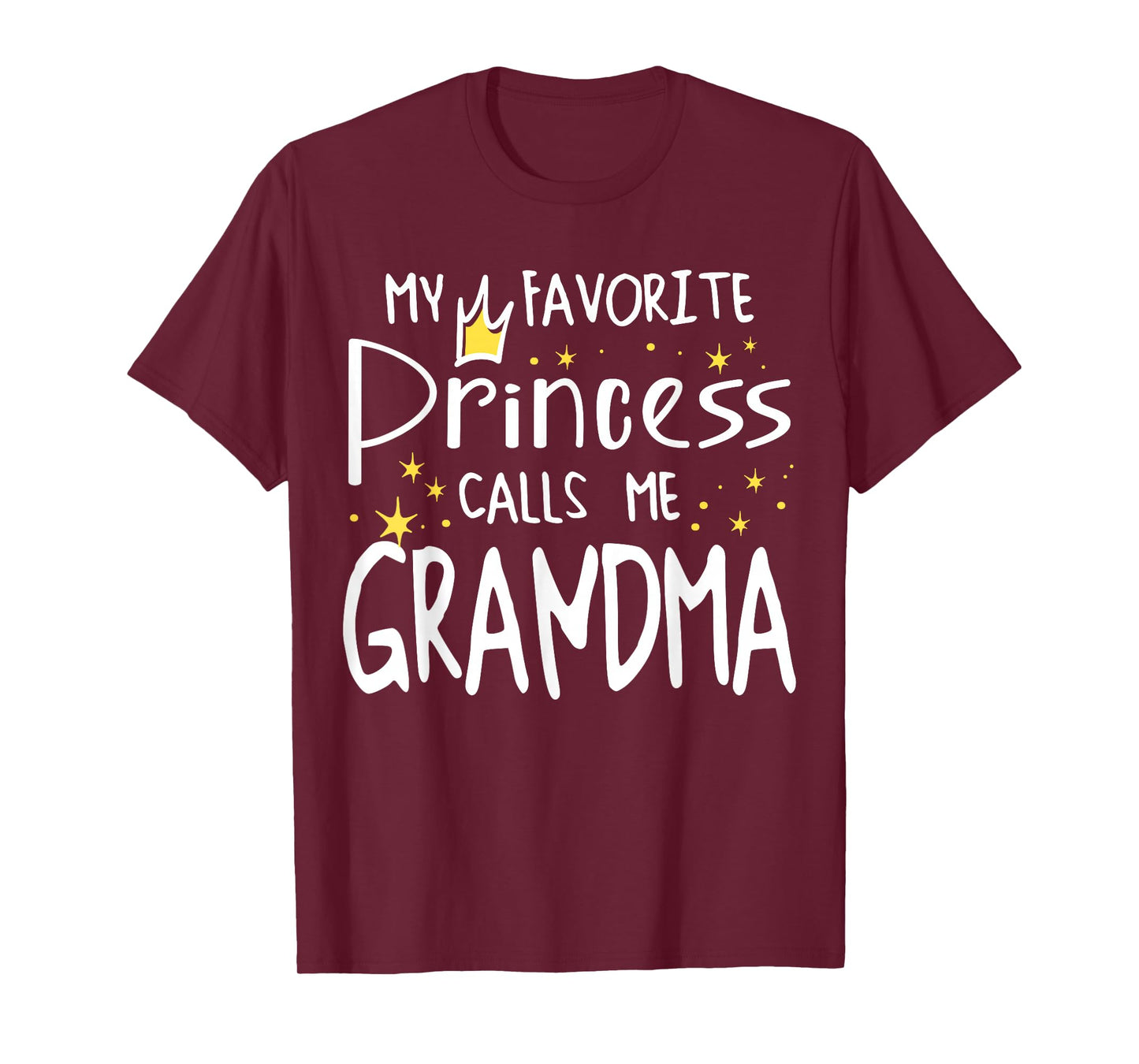 My Favorite Princess Call Me Grandma Cute Birthday Family T-Shirt