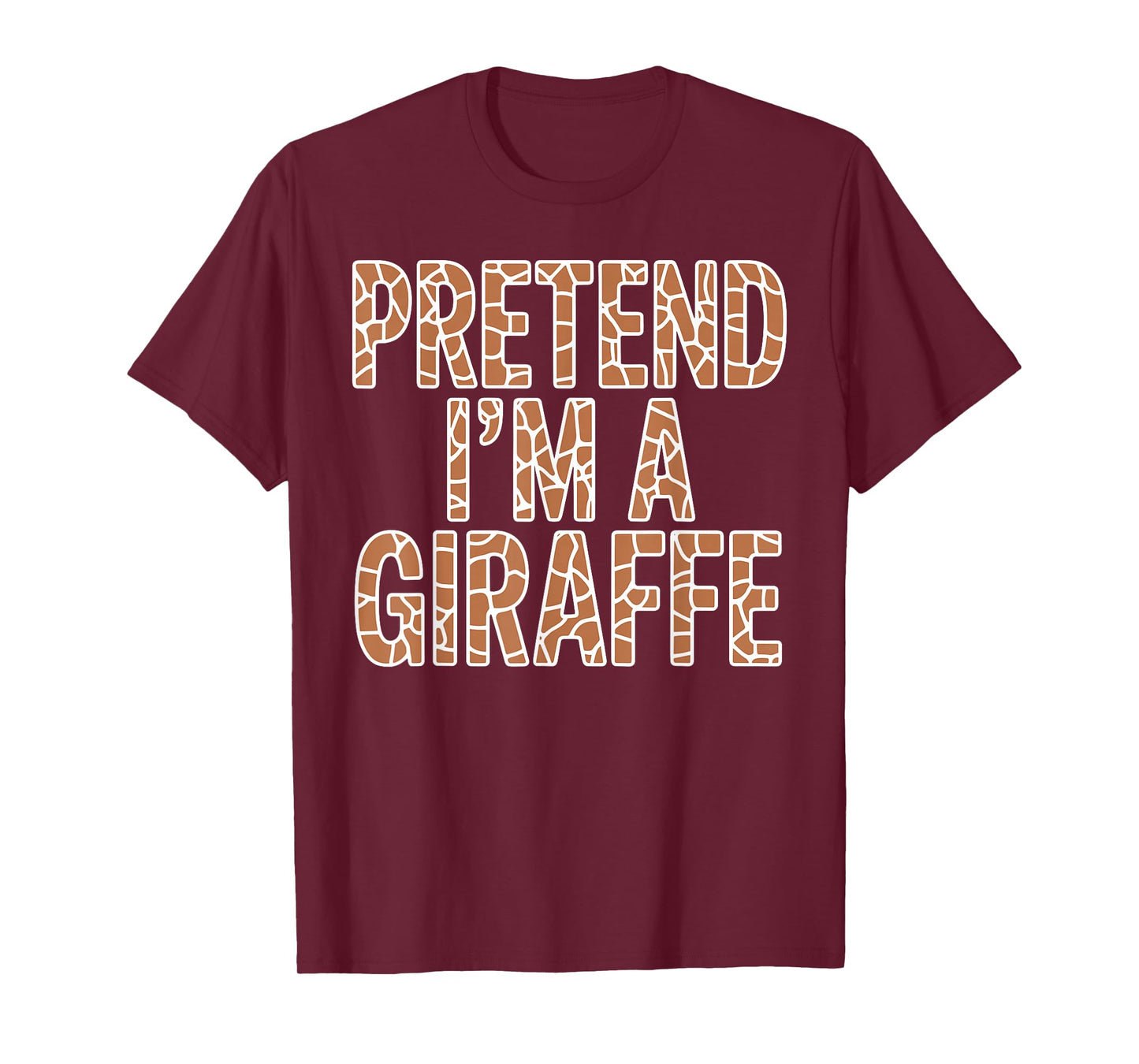 Cool Giraffe Art for Men Women Kids Toddler Giraffe Costume T-Shirt