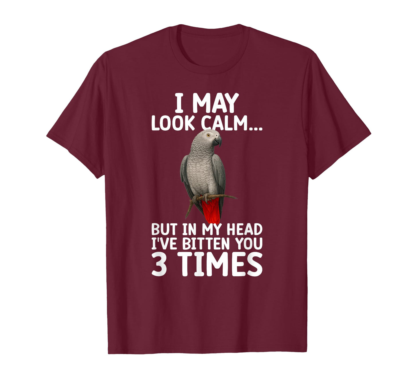 African Grey Parrot Owner Funny African Grey Lover T-Shirt