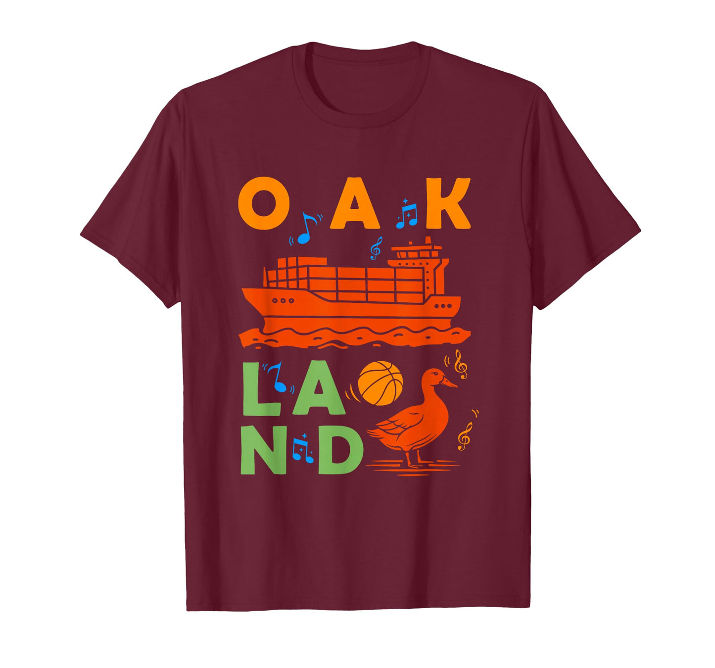 Oakland California Souvenir Men San Francisco Oakland T-Shirt