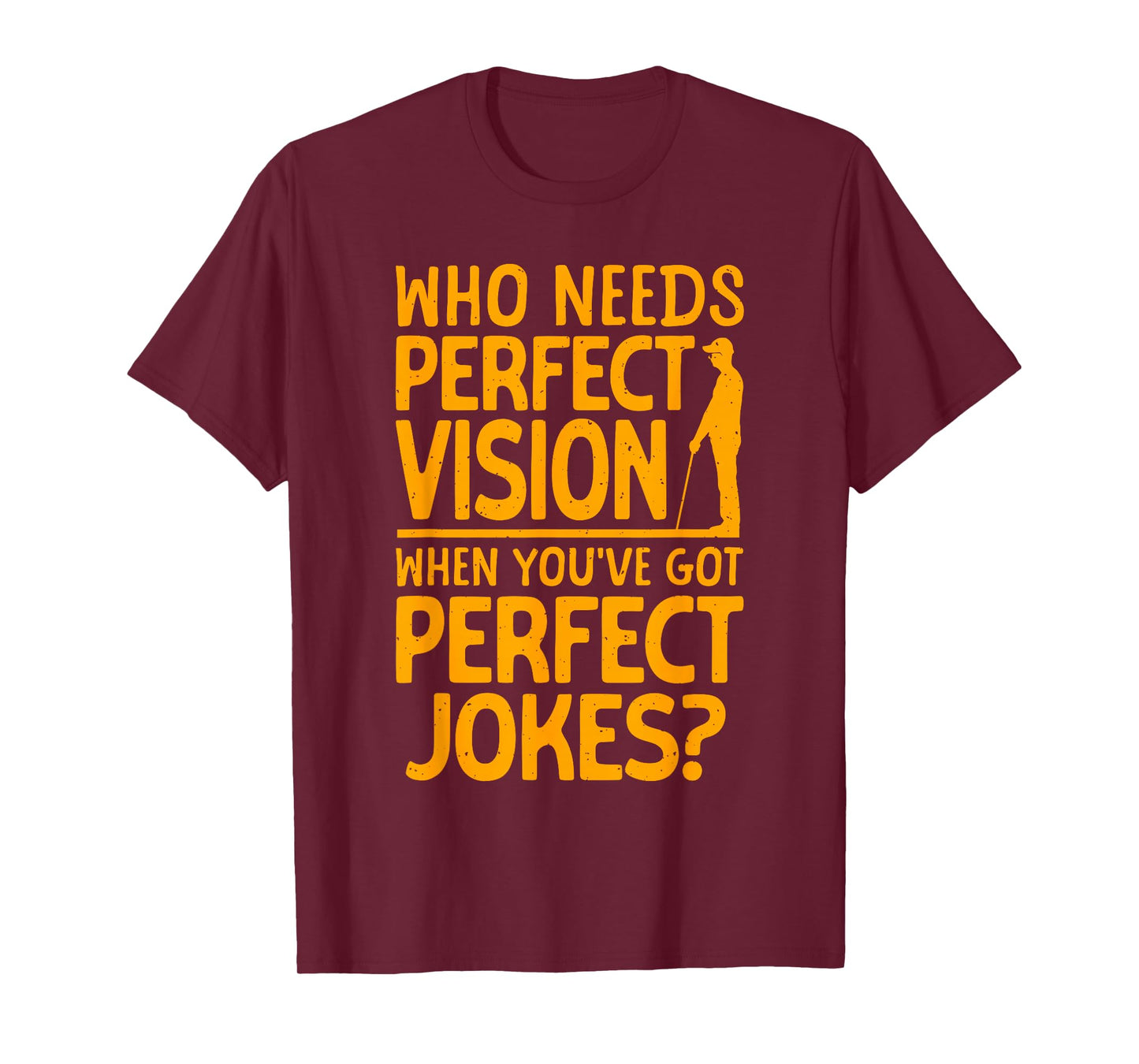 Blind Person Art for Men Women Vision Impaired Blind People T-Shirt