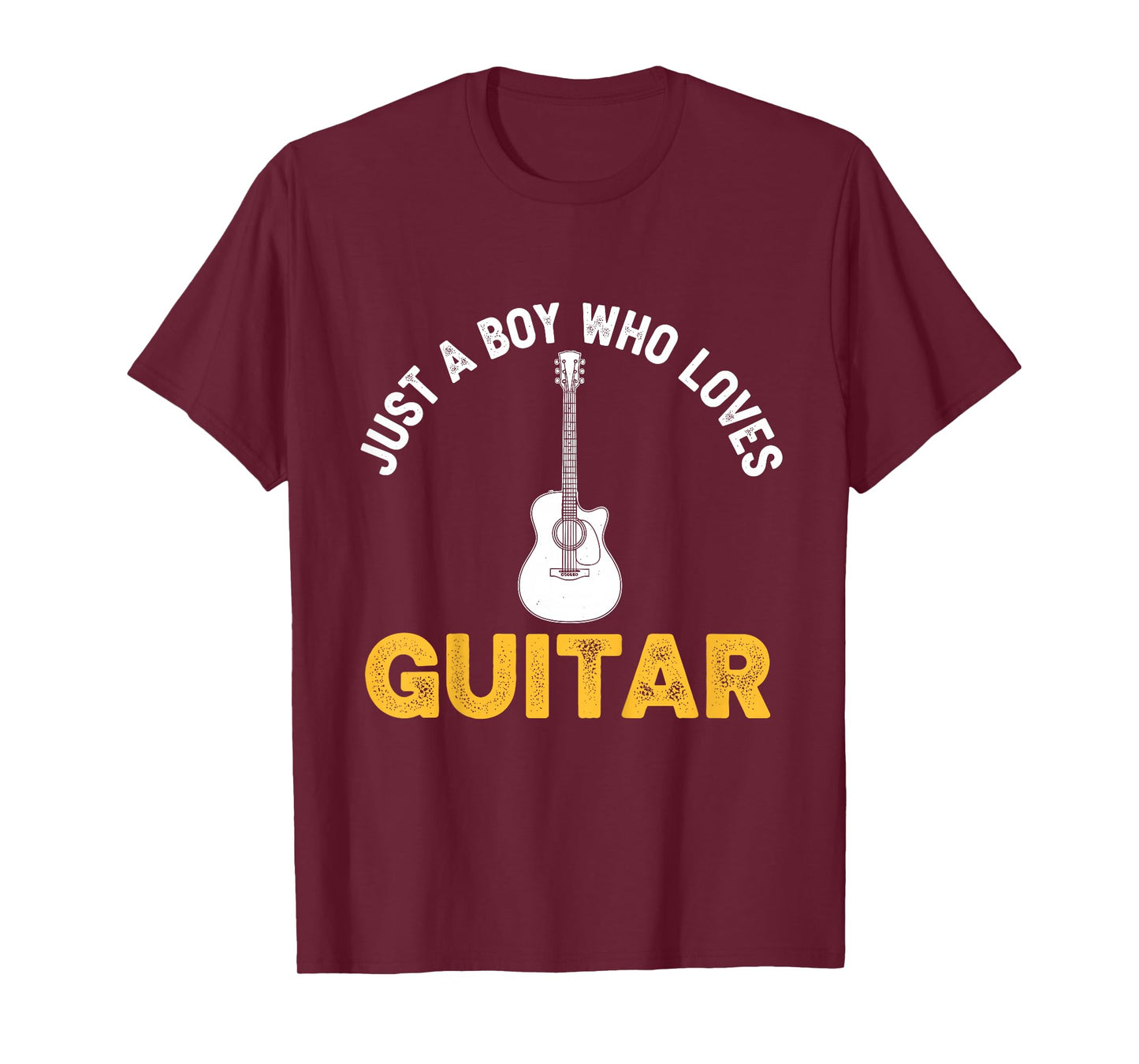 Kids Just A Boy Who Loves Guitar T-Shirt