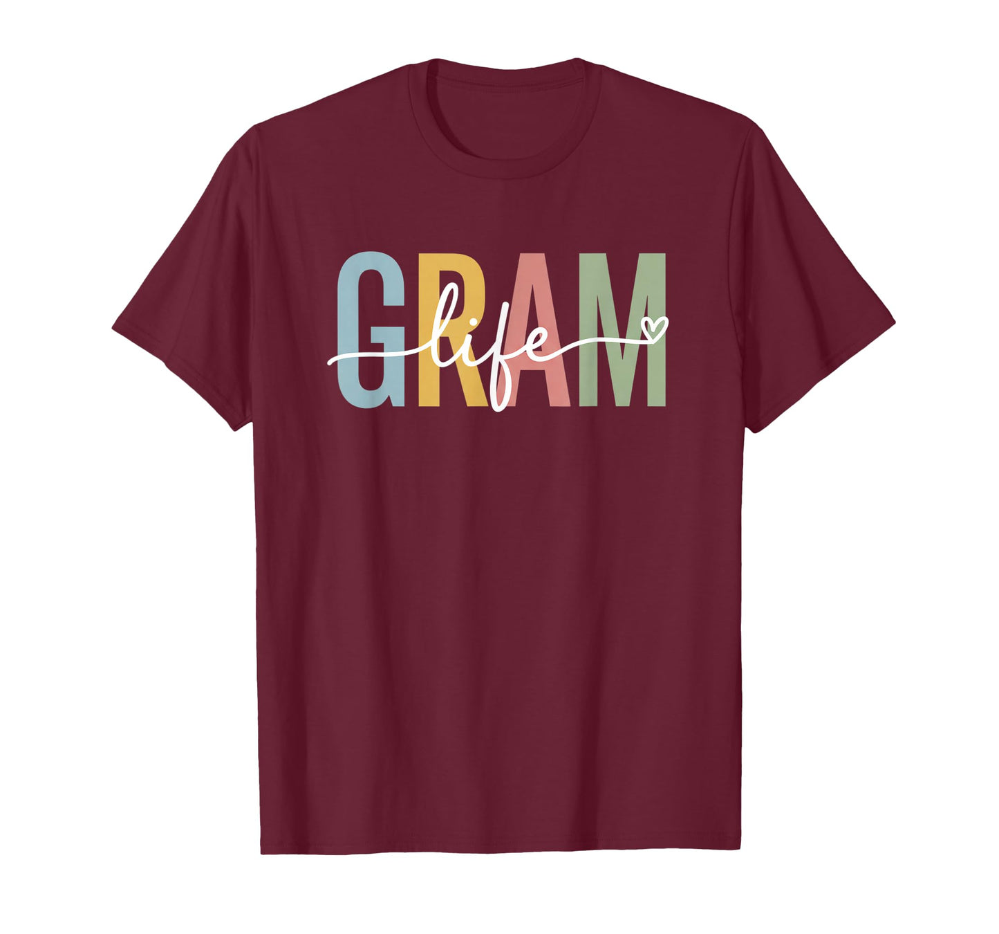 Grandparent Gram Life Gram Grandma Grandmother Proud Grand T-Shirt
