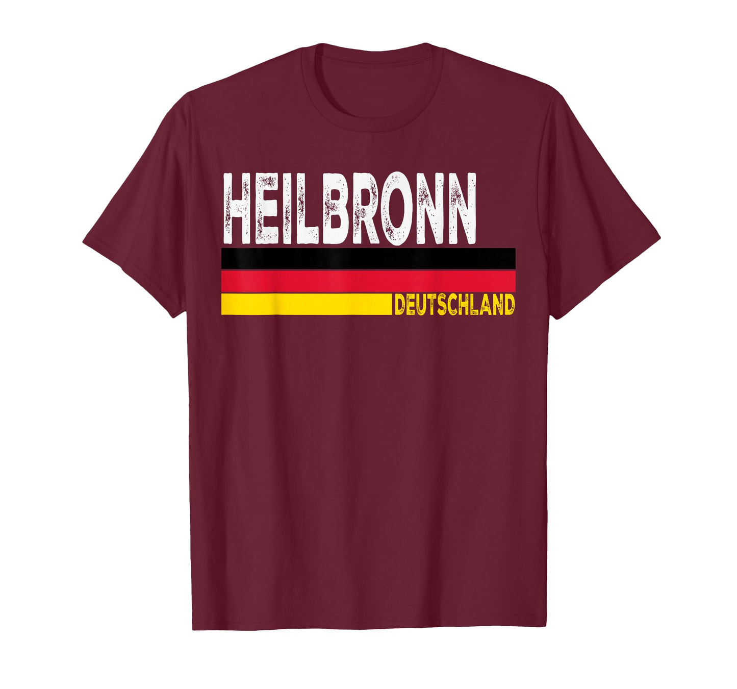 Heilbronn Germany Retro Flag Vintage Travel Souvenir T-Shirt