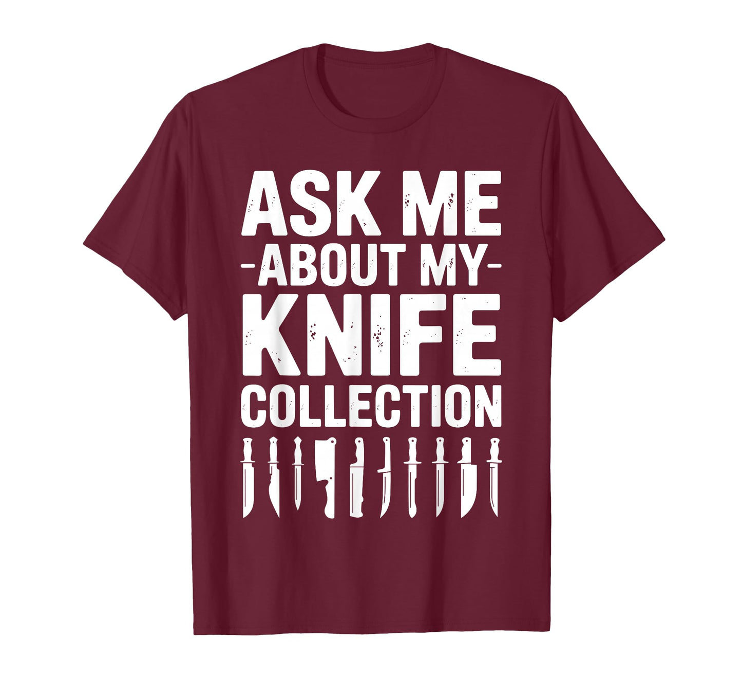 Pocket Knife Art for Men Women Knife Lover Knife Collector T-Shirt