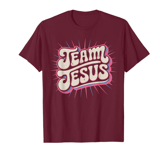 Toddler Team Jesus Family Matching Christian Faith Religious T-Shirt