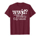 Retro WWJD Probably Flip Tables Christian Sarcastic Quote T-Shirt